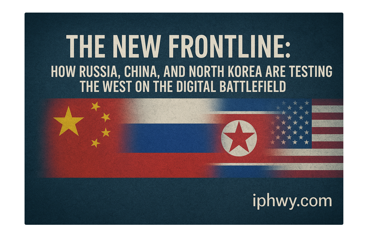 The New Frontline… How Russia, China, and North Korea Are Testing the West’s Resolve on the Digital Battlefield