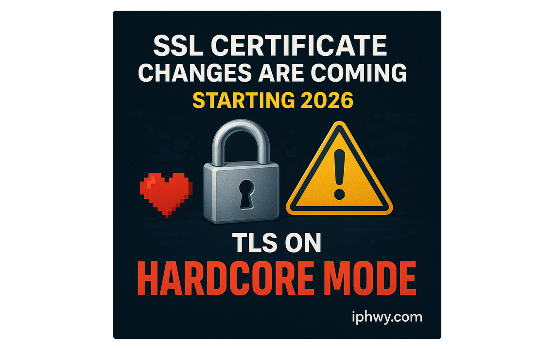 SSL Certificates Are About to Change Forever (Starting 2026)