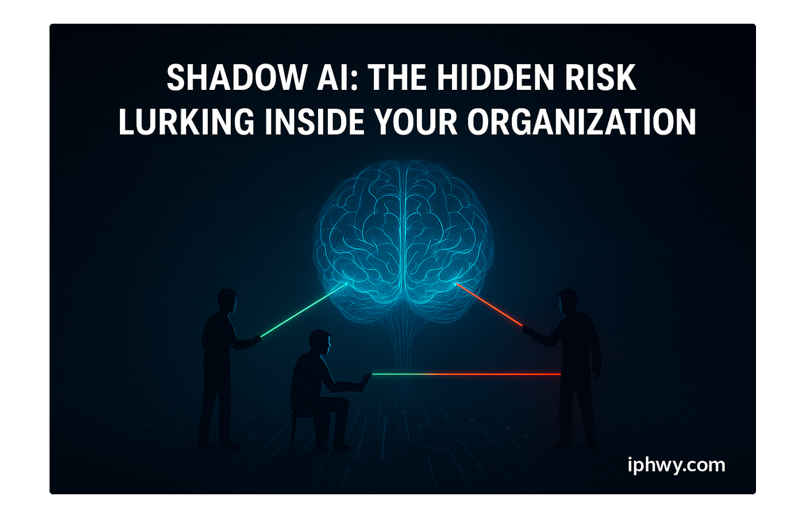 Shadow AI… The Hidden Risk Lurking Inside Your Organization.