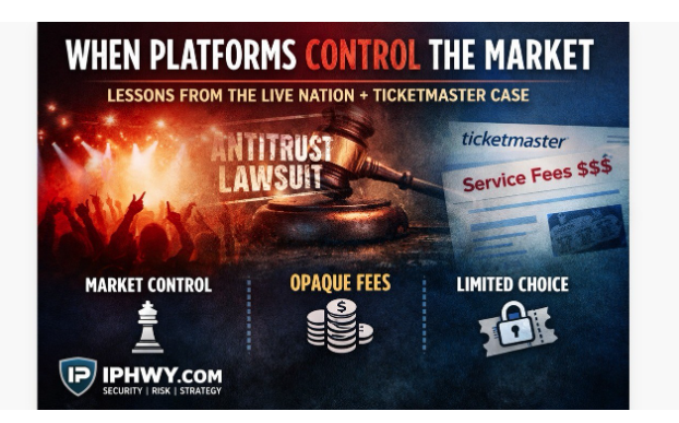 When Platforms Control the Market… Lessons from the Live Nation-Ticketmaster Case