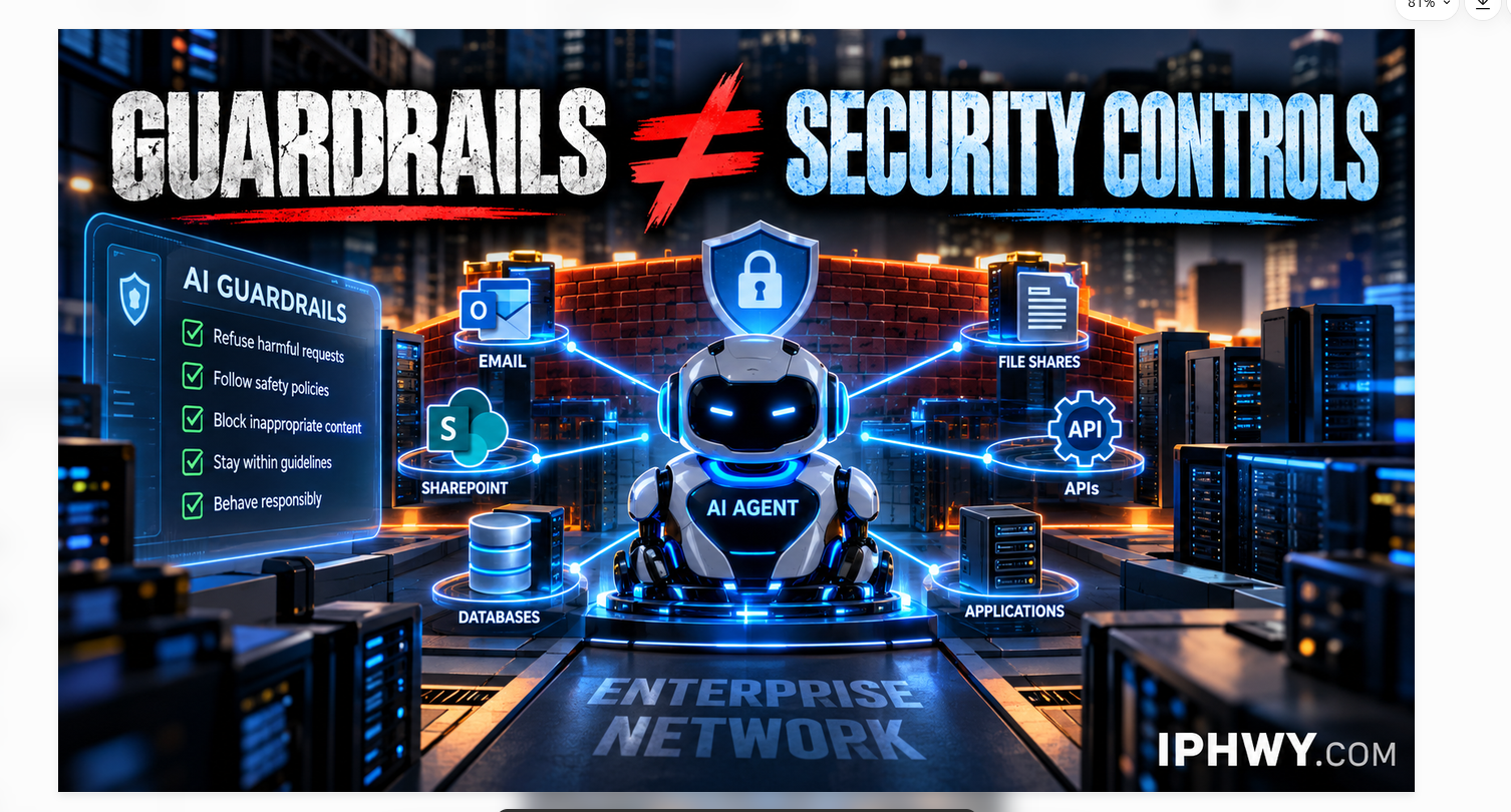 Reminder –> AI Guardrails Are Not Security Controls